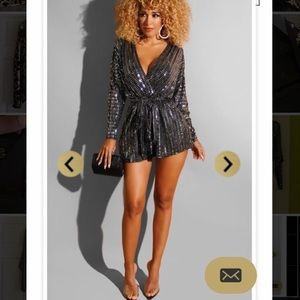 Touch Dolls Sequin Romper